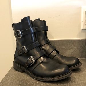 Rag & Bone Black Hudson Boots